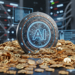 A visualization of AI tokens.
